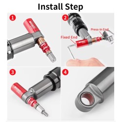 Ferramenta de remoção e instalação de casquilho de amortecedor Muqzi KROXNE - 8  