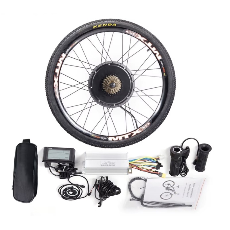 Kit de conversión para bicicleta eléctrica controladora 48v 1000w de motor 26, 27.5 y 29" KROXNE - 1  