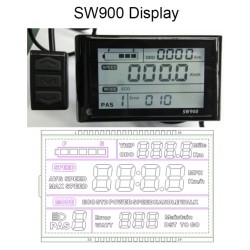 Kit de conversión para bicicleta eléctrica controladora 48v 1000w de motor 26, 27.5 y 29" KROXNE - 4  