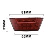 Talaria Sting MX3, MX4 ebike moto luz traseira KROXNE - 2  