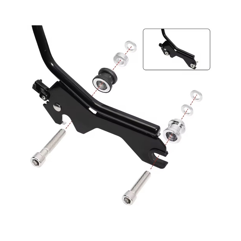 Levehető dokkolókészlet Harley Street Bob FXBB Deluxe Heritage Deluxe Softail 2018-2024-hez KROXNE - 1  