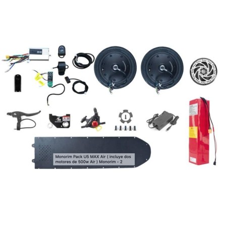 Monorim Pack U5 MAX Air (vklyuchva dva vŭzdushni motora 500w) Monorim - 1 
Vklyuchva dva 500w vŭzdushni motora s bezkamerni vŭzd