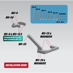 Stuurdemper voor Ausom DT2 Pro, L2, L2 Max, Kugoo F3 Plus of vergelijkbaar  - 8 
Compatibiliteit: geschikt voor Ausom DT2 Pro, L