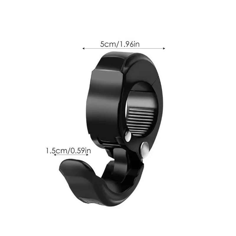 Metal hooks to hang bags on e-scooter, bike or electric motorcycle  - 2  