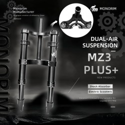 Elso felfuggesztes Monorim MZ3 Plus Dual Air Segway ZT3 nagyobb kenyelem  - 6  