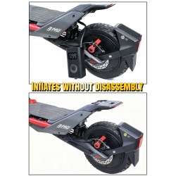 Zracni amortizer Monorim MZR3 Pro za elektricni romobil Segway ZT3 145mm i 165mm  - 4  