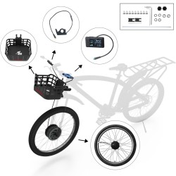 Kit Monorim BPK350 moteur 380w - batterie incluse pour vélo électrique  - 2 Kit de puissance pour vélo électrique Monorim BPK350