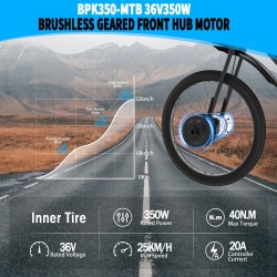 Monorim BPK350 kit motor 380w - batareya vklyuchena dlya elektrychnogo velosypeda  - 8 Monorim BPK350 комплект для електровелоси