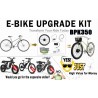 Monorim BPK350 conversion kit motor 380w - battery included for electric bike  - 22 Monorim BPK350 e-bike power kit, 380W – Upgr