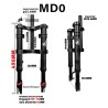 Perednia pidviska Monorim MD0 Coil Spring 490mm x 165mm  - 2 
Sumisnist: Monorim MD0 Coil Spring 490mm x 165mm dlia sumisnykh pe
