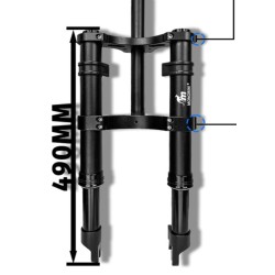 Suspension avant Monorim MD0 Coil Spring 490mm x 165mm  - 4 
Compatibilite: suspension avant Monorim MD0 Coil Spring 490mm x 165