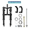 Monorim MD0 Air Hydraulic frontfjæring 490mm x 165mm  - 1 
Kompatibilitet: for kompatible Monorim MD0 frontgaffel-oppsett; sjekk