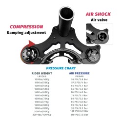Monorim ME0 Air voorvering - Hidraulic version 565mm x 165mm  - 13 
Compatibiliteit: Monorim ME0 Air voorvering Hidraulic versio