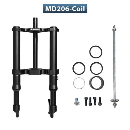Forgaffel affjedring Monorim MD206 Dual Air version 490mm x 206mm  - 1 
Passer: MD206 Dual Air 490mm x 206mm til kompatible besl