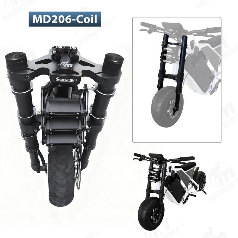Vordere Federung Monorim MD206 Coil Spring version 490mm x 206mm  - 8 
Kompatibilitaet: vordere Federung Monorim MD206 Coil Spri