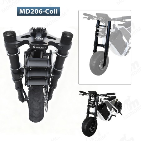 Sprednje vzmetenje Monorim MD206 Coil Spring version 490mm x 206mm  - 8 
Zdruzljivost: sprednje vzmetenje Monorim MD206 Coil Spr