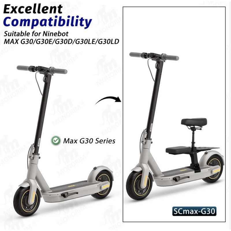 Sedež Monorim SCMAX-G30 za Segway Ninebot G30 LP D P E  - 2  