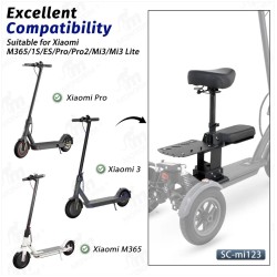 Assento Monorim SC-Mi123 para trotinetes Xiaomi m365 Pro Pro2 Mi3 1S Essential  - 2  