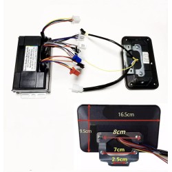 Sinusboelge brushless motorcontroller kit 48V 84V 50A 3000W med gasgreb og display  - 11 Produktliste

50A controller + 1 gashån