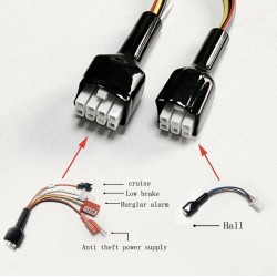 Sinusovy bezkefovy regulator motora set 48V 84V 50A 3000W s plynom a displejom  - 16 Zoznam produktov

50A regulátor + 1 plynová