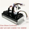 Brushless sine wave motor controller kit 48V 84V 50A 3000W with throttle and display  - 19 Product list

50A controller + 1 thro