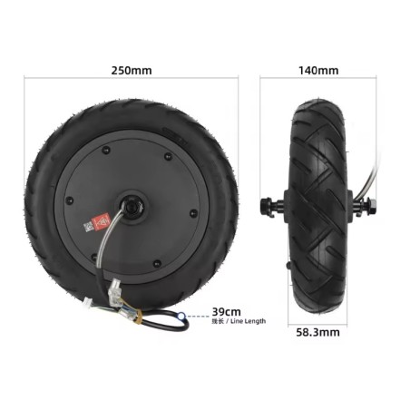 Motor para patinete Xiaomi 5 compatible, repuesto de alto par  - 1 Compatibilidad clara: diseñado para patinete Xiaomi 5 o model