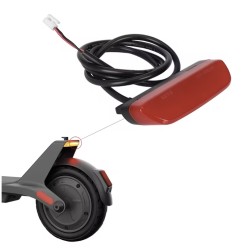 Luce posteriore parafango per monopattino Xiaomi 4 Lite 2nd Gen  - 1 Compatibilità precisa: per il parafango del monopattino Xia