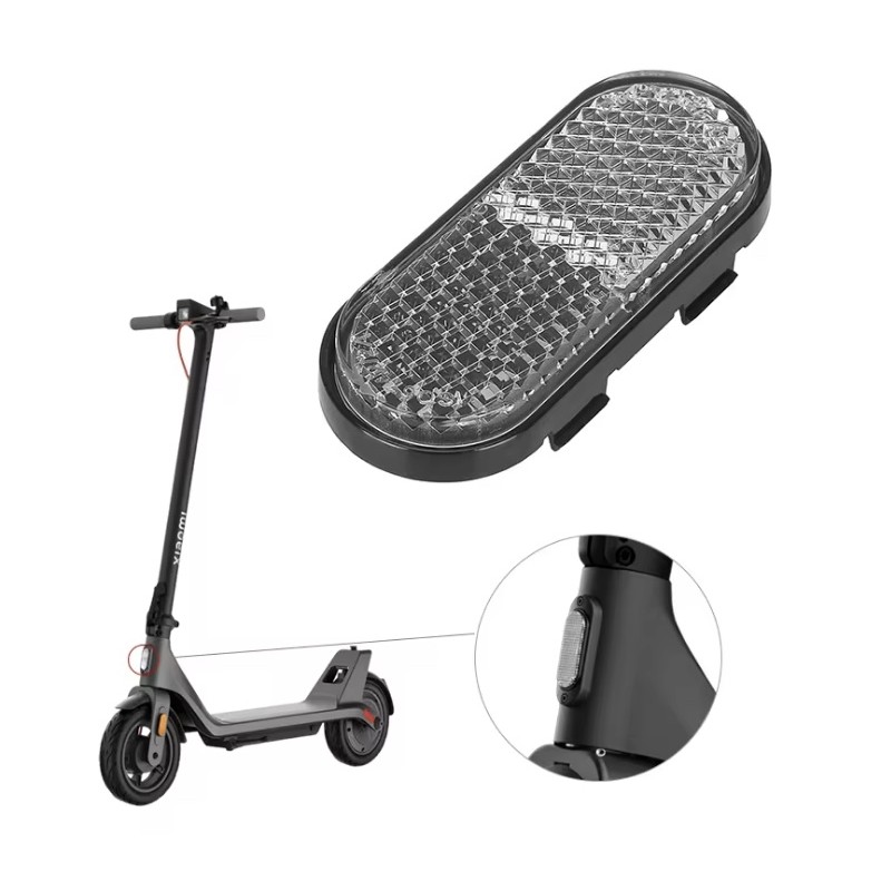 Framreflex / katadiopter for Xiaomi 4 Lite 2nd Gen elscooter  - 1 Exakt kompatibilitet: for Xiaomi 4 Lite 2nd Gen elscooter.Okad