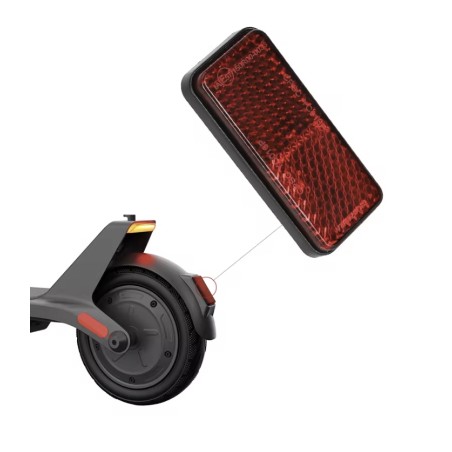Réflecteur de garde-boue arrière pour trottinette Xiaomi 4 Lite 2nd Gen  - 1 Compatibilité: pour garde-boue arrière de trottinet