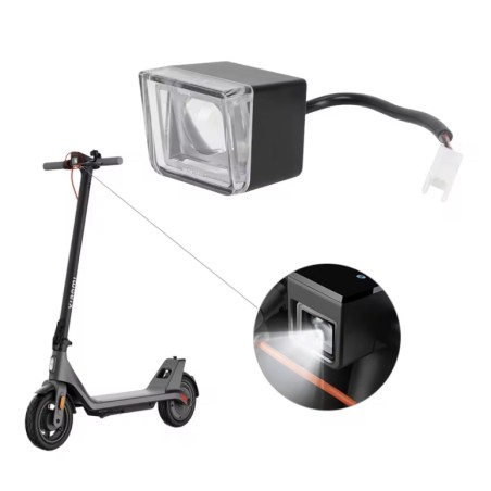Phare avant pour trottinette Xiaomi 4 Lite 2nd Gen – lumière LED avant de sécurité  - 1 Compatibilité précise: conçu pour la tro