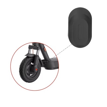 Couvre ecrous de fourche avant pour trottinette Xiaomi Electric Scooter Elite  - 1 
Compatibilite: Concu pour Xiaomi Electric Sc