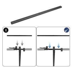 Szeroka kierownica 52cm do Xiaomi M365 Pro Essential 1S  - 9 
Dopasowanie: kierownica 52cm do Xiaomi M365, Pro, Essential, 1S lu