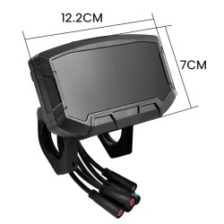 Zaslon display za skiro iScooter iX3 Kamikaze K1 K1 Plus ZWHEEL ZWOLF, rezervni del  - 1 
Nadomestni zaslon display za združljiv