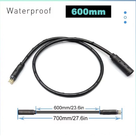 Kabel motora dlya elektrovelosypeda ta podovzhuvach z 9-pin konektorom  - 1 Kabel motora ta/abo podovzhuvach dlya elektrovelosyp