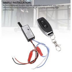 Rele dlya elektrosamokata, distantsionnyy ogranichitel skorosti s pultom on/off  - 2 
Podkhodit dlya bolshinstva elektrosamokato
