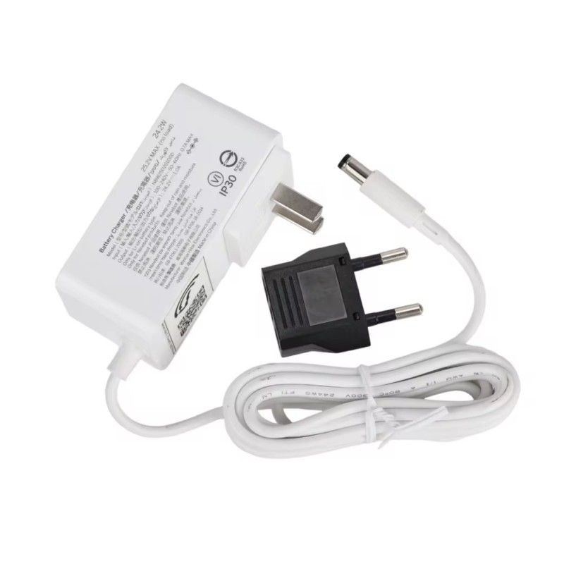 Originalnoe zaryadnoe ustroistvo dlya Segway C8 C9 C10 C15 C20 E8 E10 E2/E2 Plus 25.2V 1A 24.2W  - 1 
Podkhodit dlya Segway C8, 