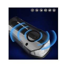 Zseblámpa szarvával robogókhoz vagy kerékpárokhoz Wan - 4  