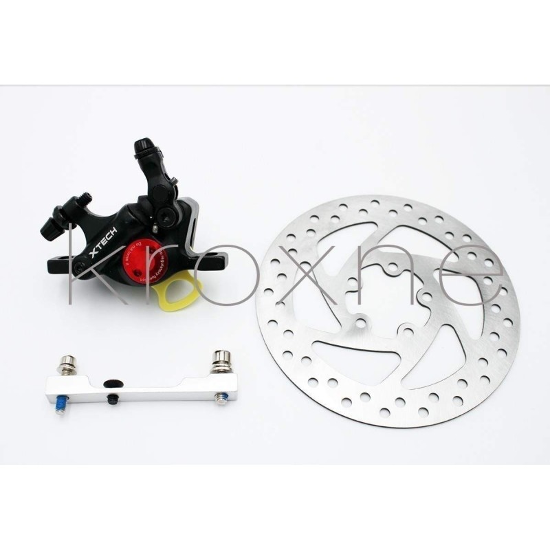 Complete black xTech caliper brake kit for Xiaomi M365, 1S, Pro2 or M365 Pro ZOOM xTech - 1 Complete black xTech caliper brake kit for Xiaomi M365, 1S, Pro2 or M365 Pro ZOOM xTech - 1