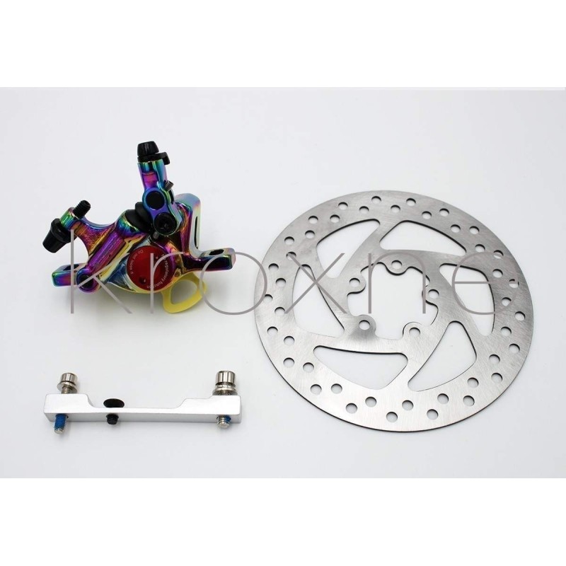 Kompletter Bremssatz mit verchromtem xTech-Bremssattel für Xiaomi M365, 1S, Essential, Pro2 oder M365 Pro ZOOM xTech - 2 Kompletter Bremssatz mit verchromtem xTech-Bremssattel für Xiaomi M365, 1S, Essential, Pro2 oder M365 Pro ZOOM xTech - 2