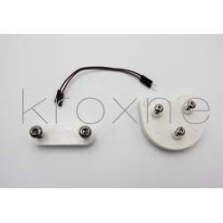 Riser/adattatore parafango Xiaomi M365, 1S, Pro2 e M365 Pro per pneumatici da 10 pollici KROXNE - 1 Riser/adattatore parafango X