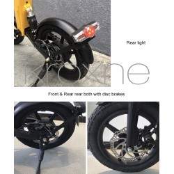 zBike - Ptyssómeno ilektrikó podílato 250w - Aftonomía 30 éos 50 chlm  - 8 zBike - ηλεκτρικό ποδήλατο 250w - αυτονομία 30 έως 50