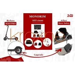 Monorim MFP (pėdų atramos pagrindas), skirtas Xiaomi, Ninebot Max ar panašiems modeliams. Monorim - 5 Xiaomi arba Ninebot Max - 