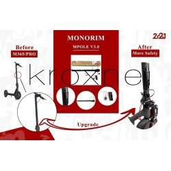 Monorim mPole V3.0 mast - enhanced and reinforced folding system with integrated padlock Monorim - 4 Enhanced and reinforced fol