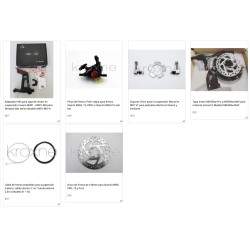 Pack kit de freinage MXR1-MD V1 pour MXR1 Monorim - 1 Améliorez votre système de freinage en ajoutant un frein à disque à votre 