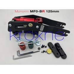 Suspensão dianteira monorim MF0 para scooter elétrico Segway F20 F25E F30E F40E Monorim - 8 Instale amortecedores MF0 monorim em