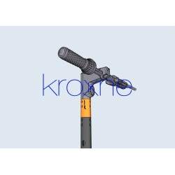 Sharkset extender pre stožiar kompatibilný s Ninebot Max Sharkset - 1 Predĺžte výšku riadidiel pomocou tohto 6 cm predlžovača pr