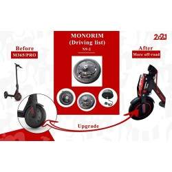 48v 500w IP67 motor med højt drejningsmoment til Xiaomi M365, 1s, Pro2 og M365 PRO. Monorim - 1 48v 500w IP67 motor med højt dre