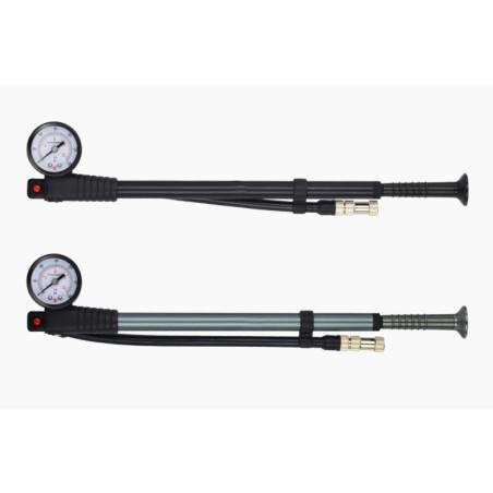 Natančna zračna črpalka 300PSI / 20 barov - zaščita pred puščanjem.  - 6 Natančna črpalka iz aluminija. Črpalka je raztegljiva i