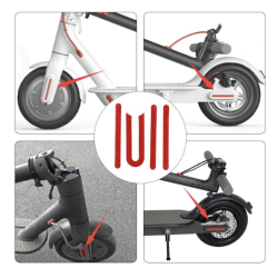 Adesivos reflexivos para Xiaomi M365, 1S, Pro 2 e M365 Pro  - 2  