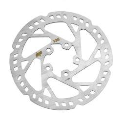 Spirachen disk 135mm s 5 otvora  - 1 Spirachen disk 135mm s 5 otvora
135 mm nazŭben spirachen disk - rotor s 5 dupki
Nadstroĭte